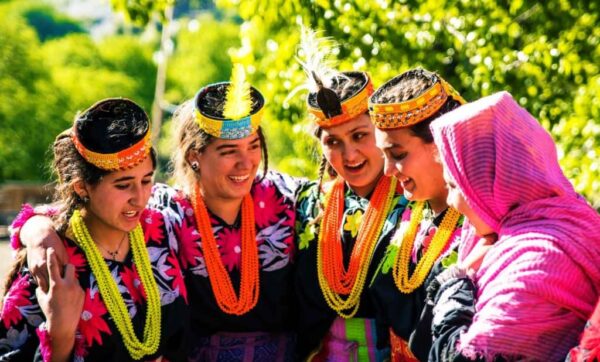 A cultural gathering in the Kalash valleys