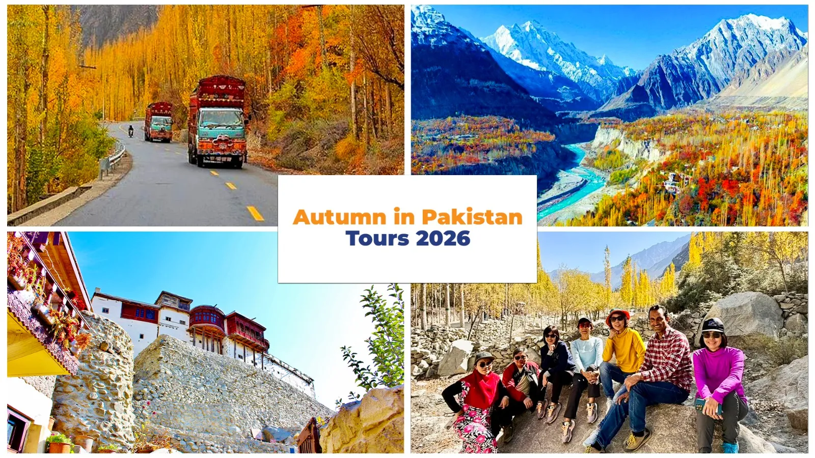 Autumn in Pakistan tours 2026