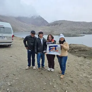 A moment from an FT Travel group journey in Pakistan
