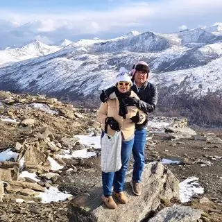 A moment from an FT Travel group journey in Pakistan