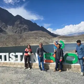 A moment from an FT Travel group journey in Pakistan